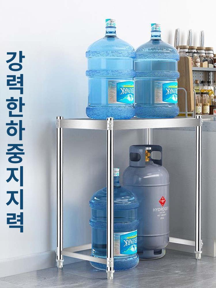 주방 카페 미니 받침대 스텐 소형 테이블 찬장 틈새 엔틱 그릇장 커피머신 홈카페수납장 - 상세 이미지 3