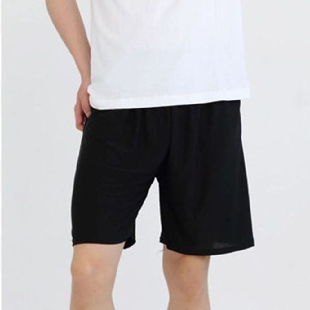 트레이닝 남자 밴딩팬츠 반바지 블랙 팬츠 츄리닝