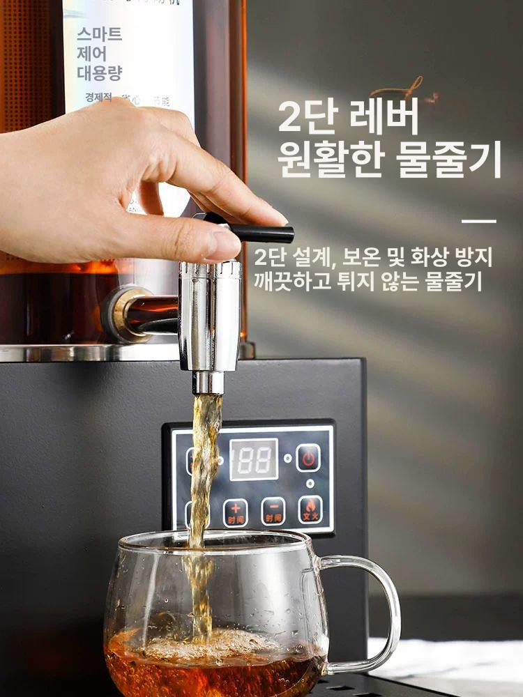 한의원 약탕기 추출기 전기 차탕기 가정용 달이는 간편한 통 기계 대형 약재 홍삼 건강원 - 상세 이미지 4