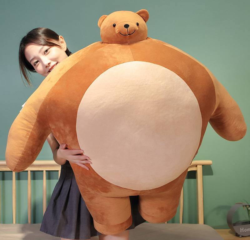 어깨깡패 곰인형 소두곰 곰돌이 미니인형 바디필로우 안고자는 동물인형 어깡 - 상세 이미지 3