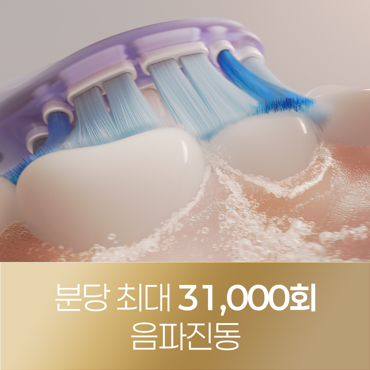 필립스 전동칫솔 올 뉴 소닉케어 프로 7000+플루 바디스크럽 증정 화이트 이미지 6