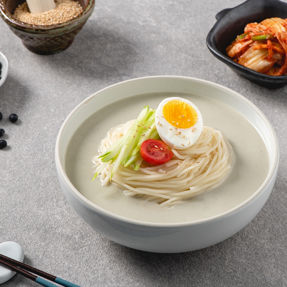 국산 크림 콩물 백태/서리태 생면 콩국수 - 상세 이미지 5