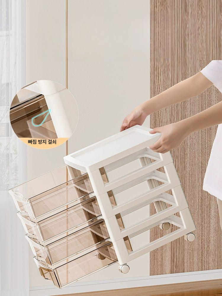 서류 수납함 이동식 문서보관함 사무실 서랍형 정리함 서랍장 수납장 사무용 정리대 - 상세 이미지 3