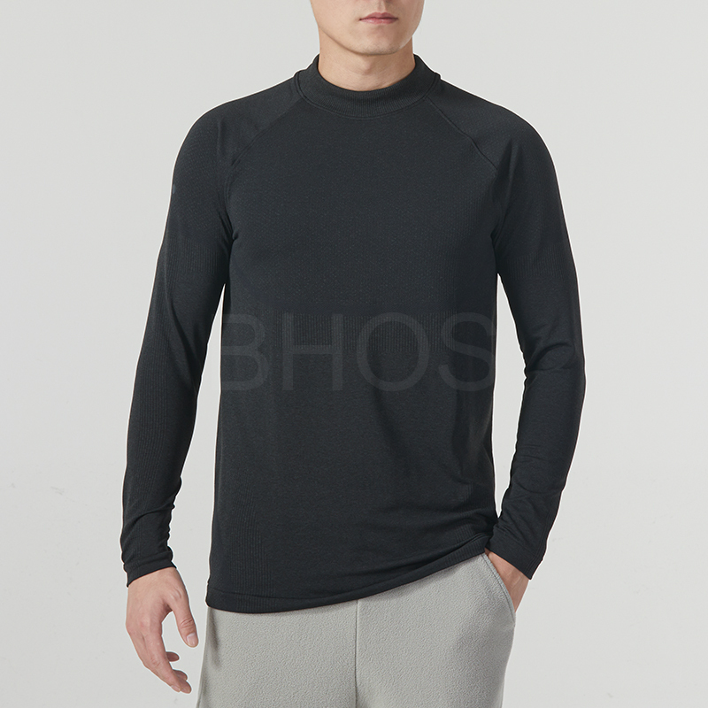언더아머 UA CG Rush Seamless Mock 남성 티셔