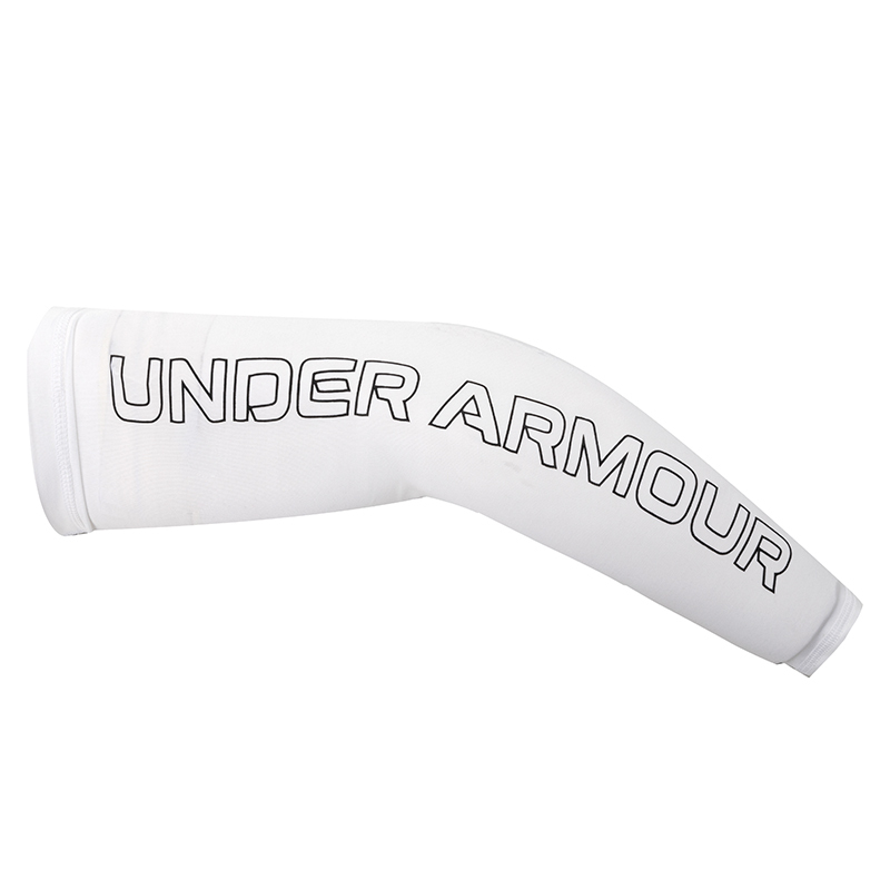 언더아머 UA UNISEX COMPETE SLEEVE 화이트 보