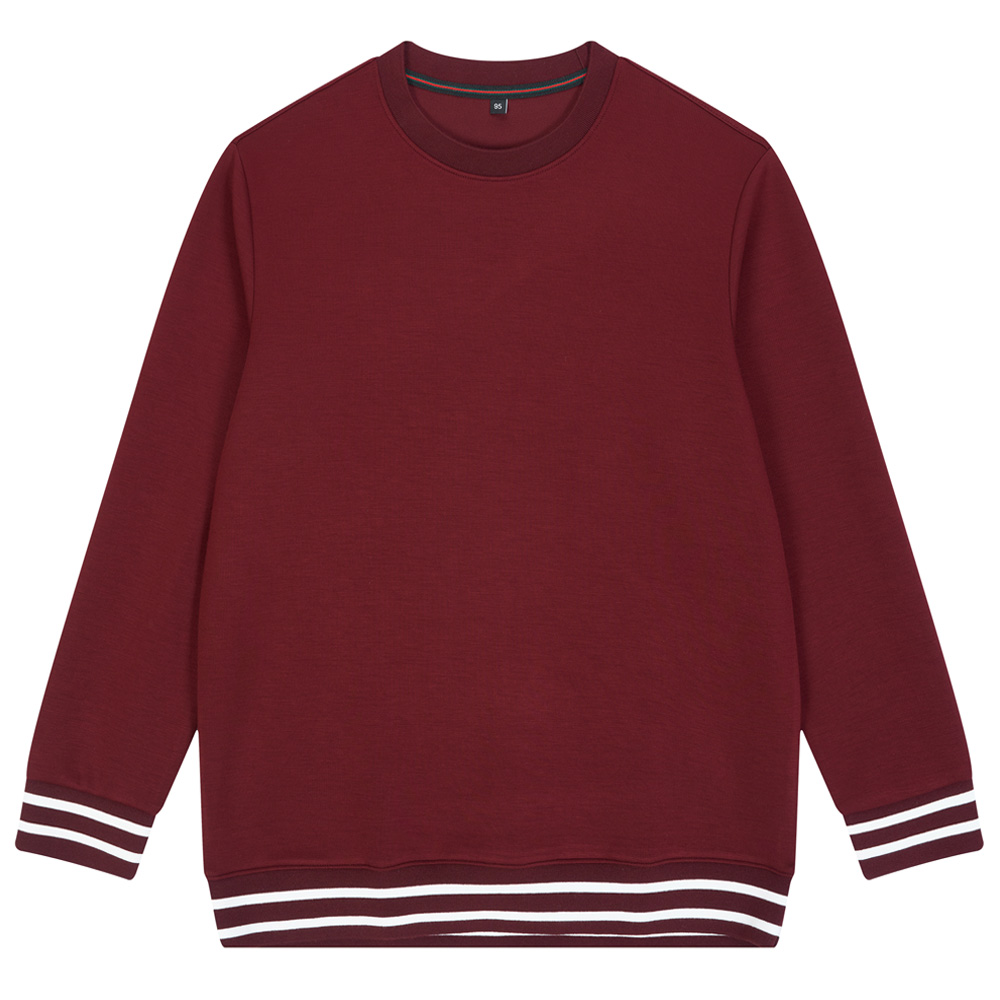 남자 무지 라운드넥 티셔츠 SS 라운드티 - 블랙