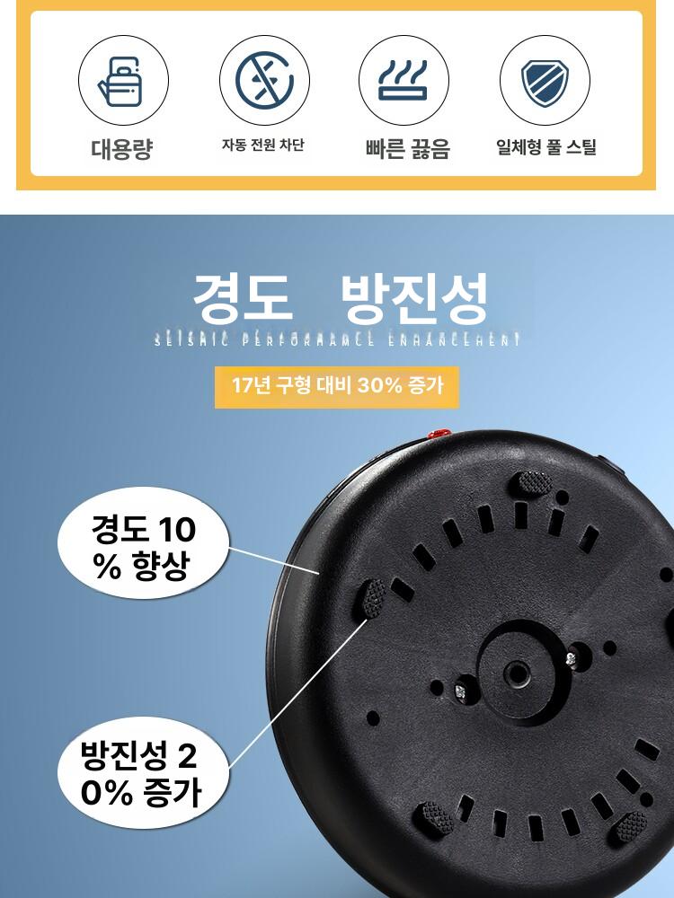 대용량 커피포트 전기포트 전기주전자 업소용 온수 올스텐 분유 포트기 - 상세 이미지 4