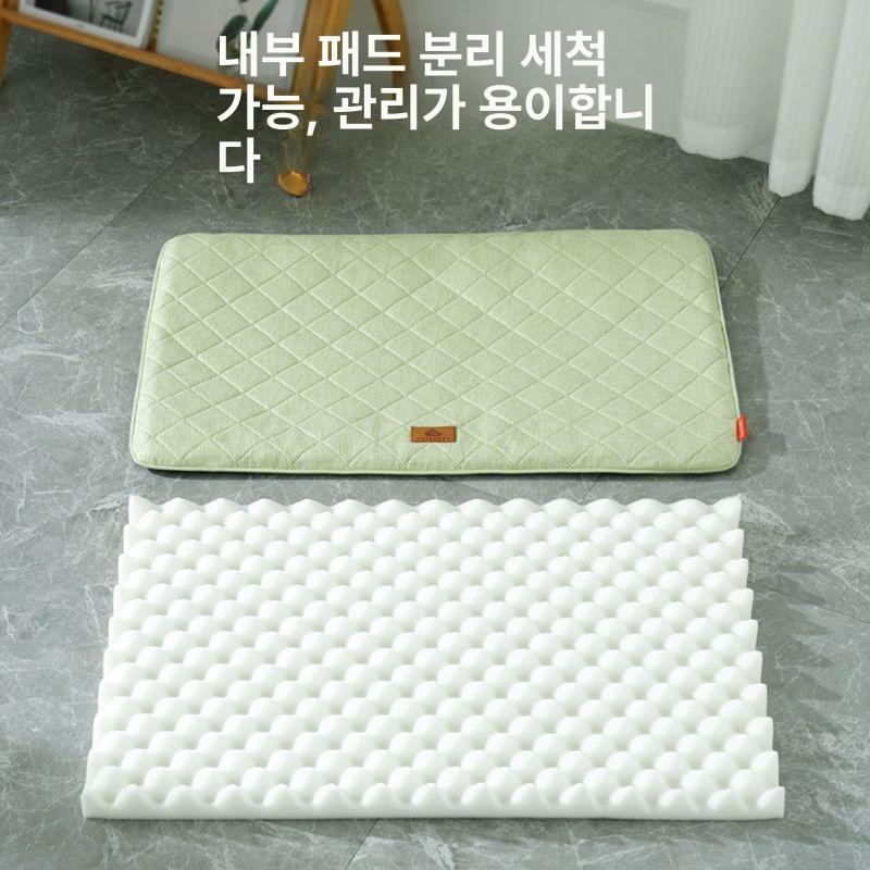 강아지 침대 대형견 방수매트 애완 고양이 탈착식 사계절 쿠션 방지 매트 매트리스 소파 - 상세 이미지 3