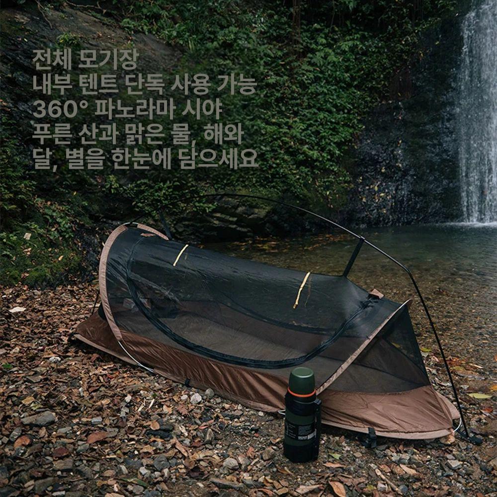 수면 야전침대 알루미늄 경량 간이 백패킹 패드 담요 야외 휴대용 미군 침대 코트 차박 - 상세 이미지 3