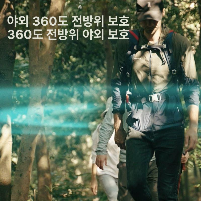 모기퇴치기 캠핑용 충전식 야외 휴대용 날벌레 포충등 퇴치기 방수 퇴치 기피 전기모기채 - 상세 이미지 4
