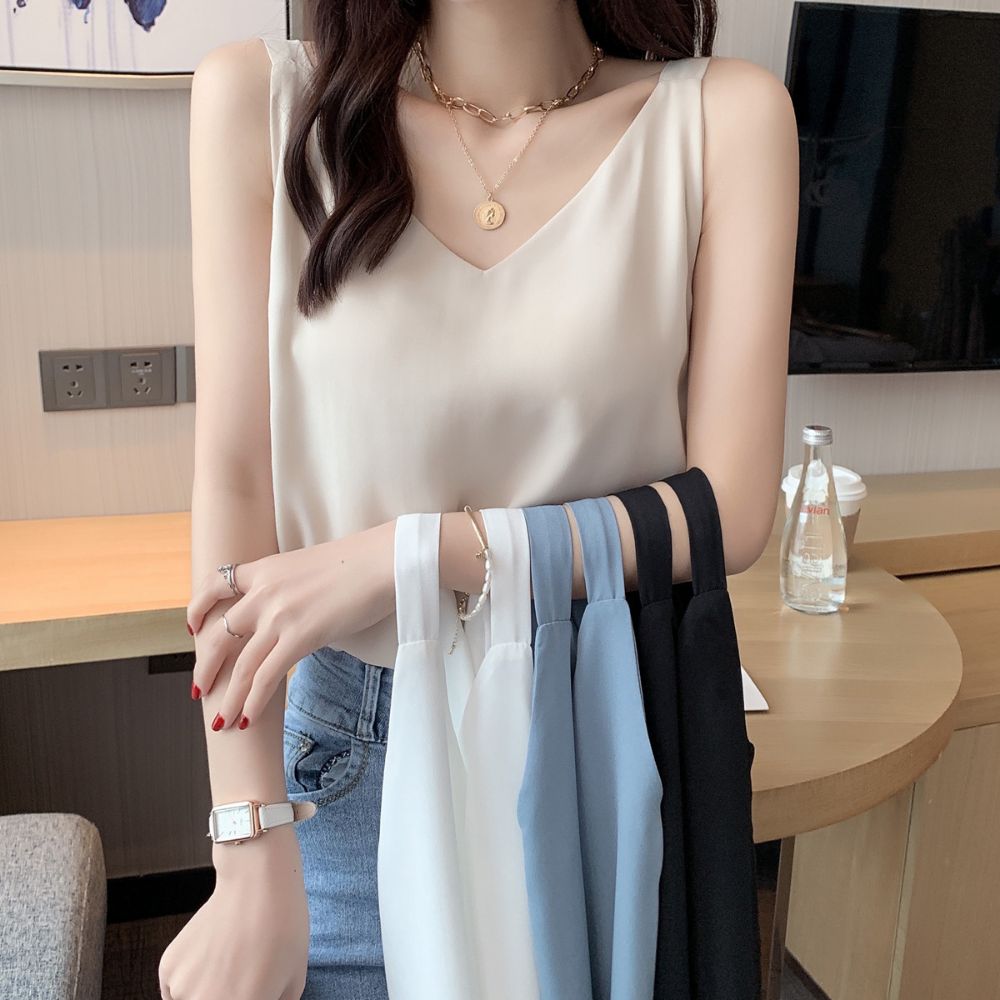 베이직 나시 블라우스 JSD-1007961 - 블랙