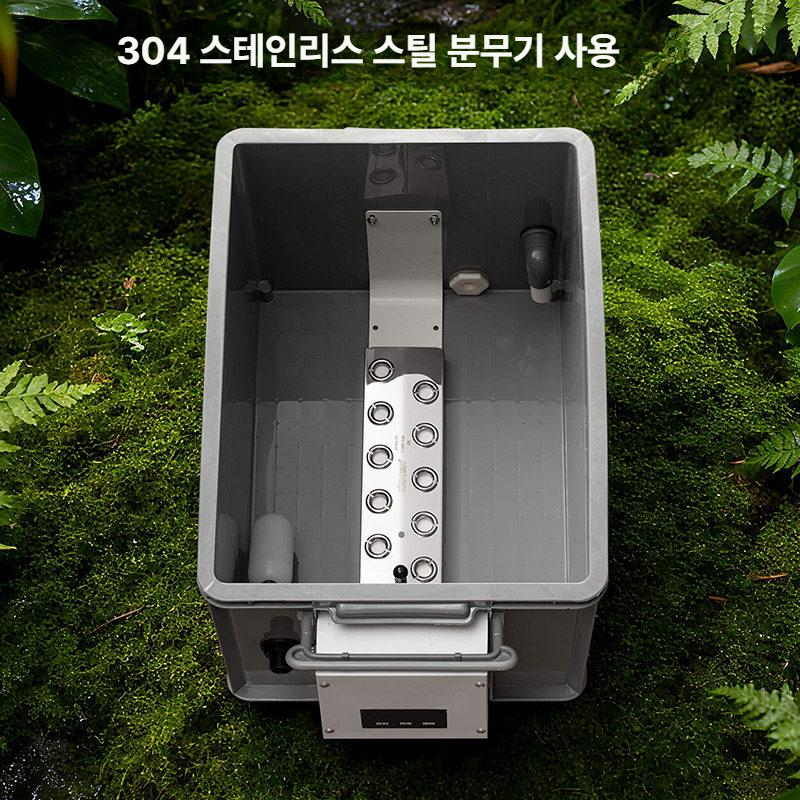 타워형 가습기 대용량 산업용 무소음 공장 실험실 굴뚝 공장용 산업용가습기 농업용 노즐 - 상세 이미지 5