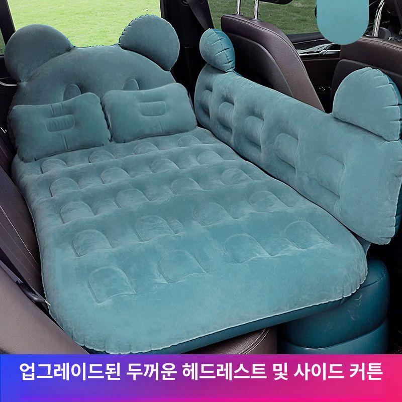 차량용 에어매트 SUV 후방 침대 여행용 자동차 에어 베어 그레이 - 상세 이미지 3