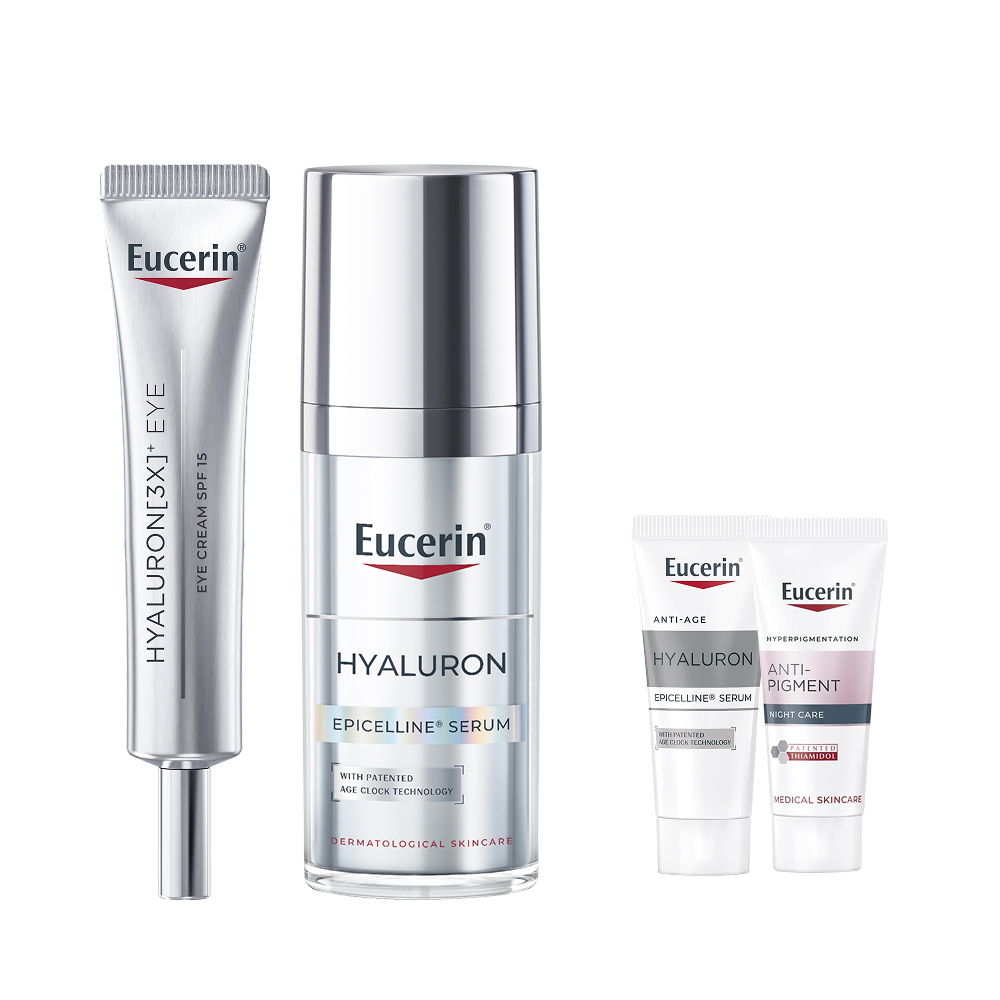 유세린 하이알루론 에피셀린 세럼 30ml + 아이크림 15ml 2종 세트 제품 이미지