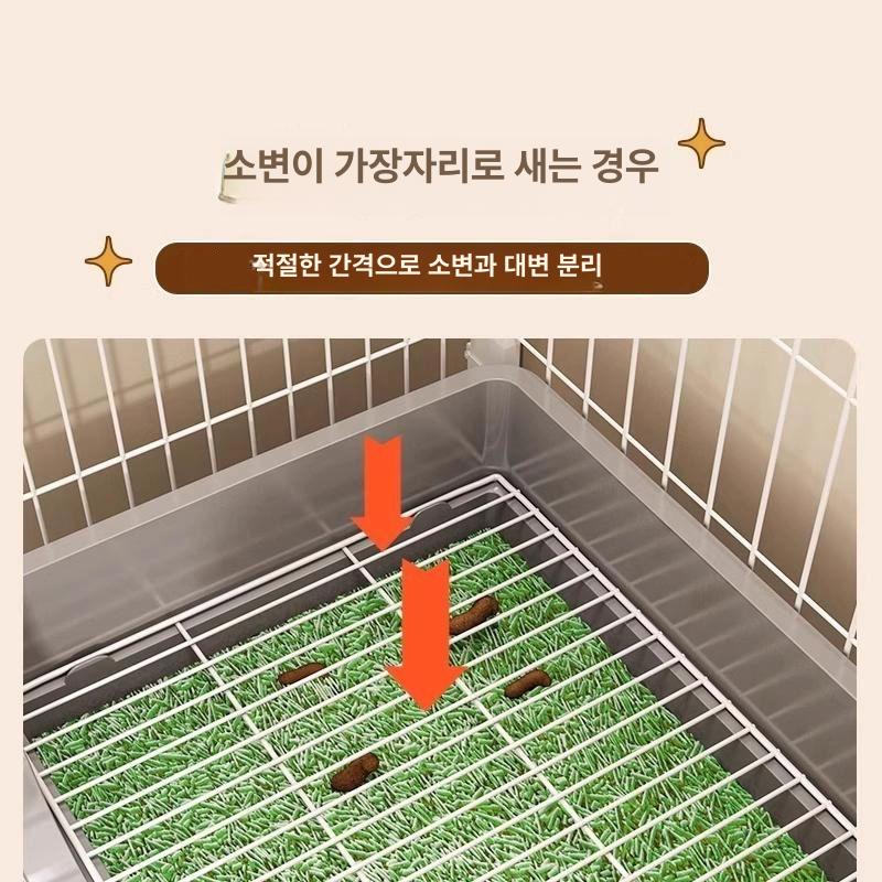 애견용 배변판 파티션 대형견 튐방지 애견 마킹 가림막 투명 고양이 펜스 울타리 강아지 - 상세 이미지 5