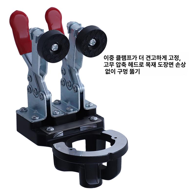 타공 경첩 가이드 지그 홀가공 드릴링 오프너 힌지 문짝 싱크대 싱크 홀 씽크대 가구 - 상세 이미지 3