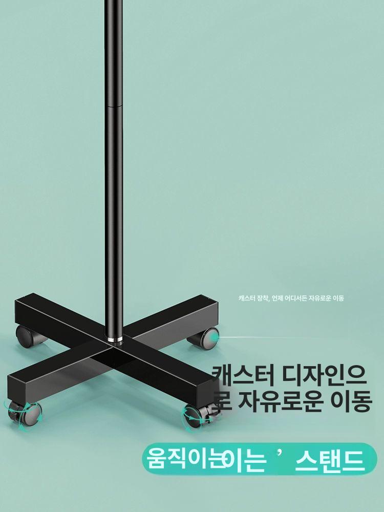 바퀴달린 태블릿 거치대 이동식 받침대 디스플레이 스탠드 스마트폰 소파 버전 아이패드 책상 - 상세 이미지 4