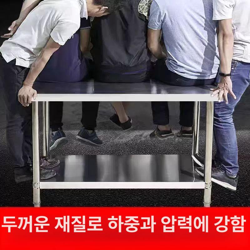 공장 검사대 작업대 3단 책상 양면 포장 포장대 검사용 실험실 방지 이동식 생산 다이 - 상세 이미지 3