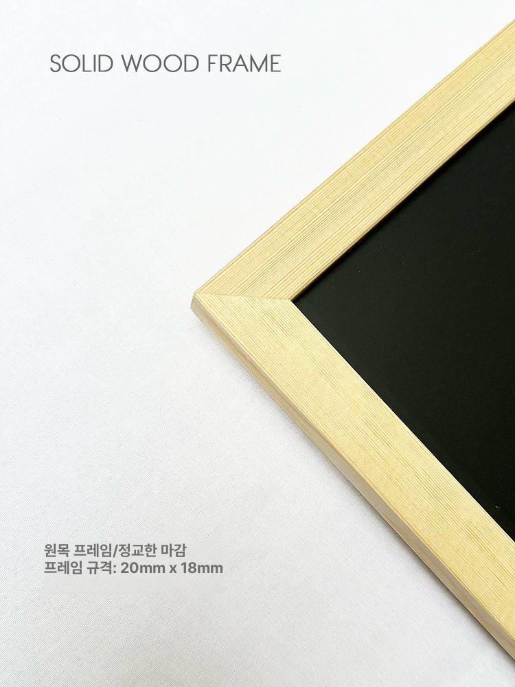 식당 이젤 메뉴판 스탠드 거치대 식당메뉴판 미니 스탠드안내판 형 철제 블랙보드 알루미늄 - 상세 이미지 5