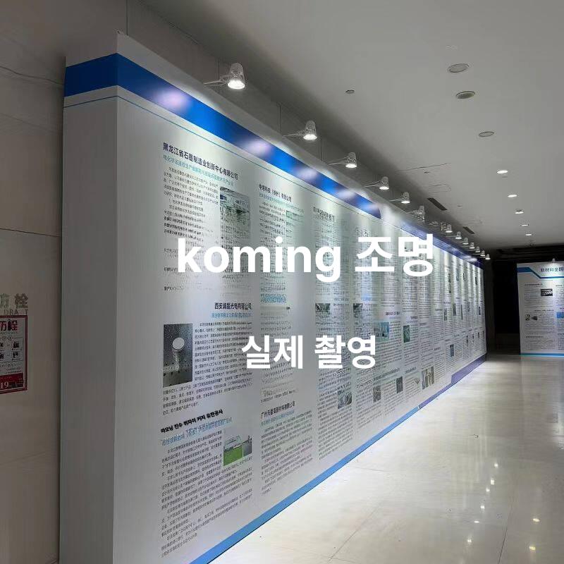 무대 조명 스팟 파티 박람회 라이트 거치대 중형 전시 레일 강당 핀조명 카페 - 상세 이미지 5