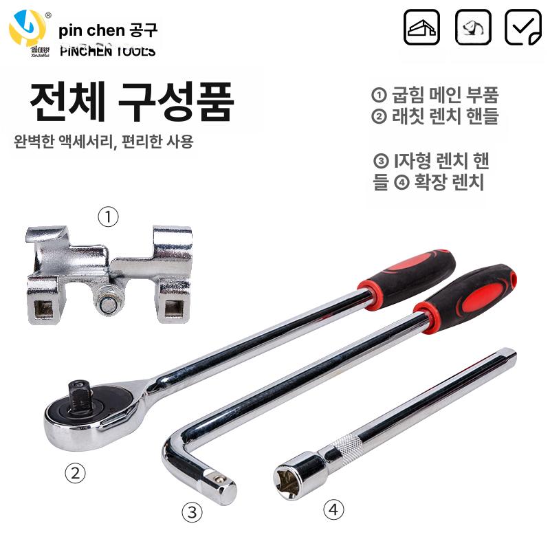 와이어 밴딩기 일체형 소형 벤더 절곡 밴더 케이블 절곡기 환봉 철근 벤딩기 결속기 스틸 - 상세 이미지 3