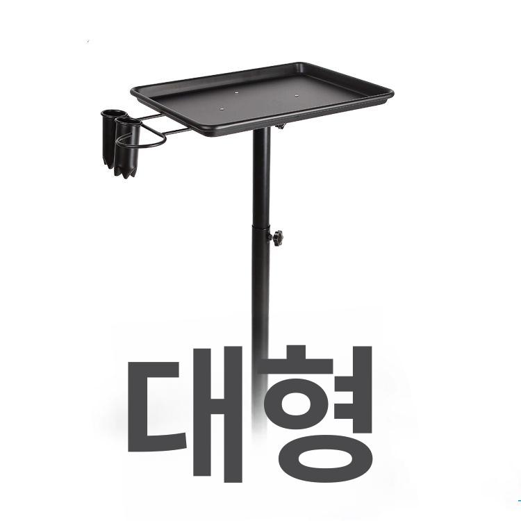 미용실 가위 거치대 이동식 원목 수납 아이롱 상품 츄레이 정리함 정리대 바퀴 커트 철제 - 상세 이미지 5
