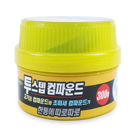 주롱코롱 2스텝컴파운드 300g 차흠집제거 차량흠집컴파운드 차량스크래치제거