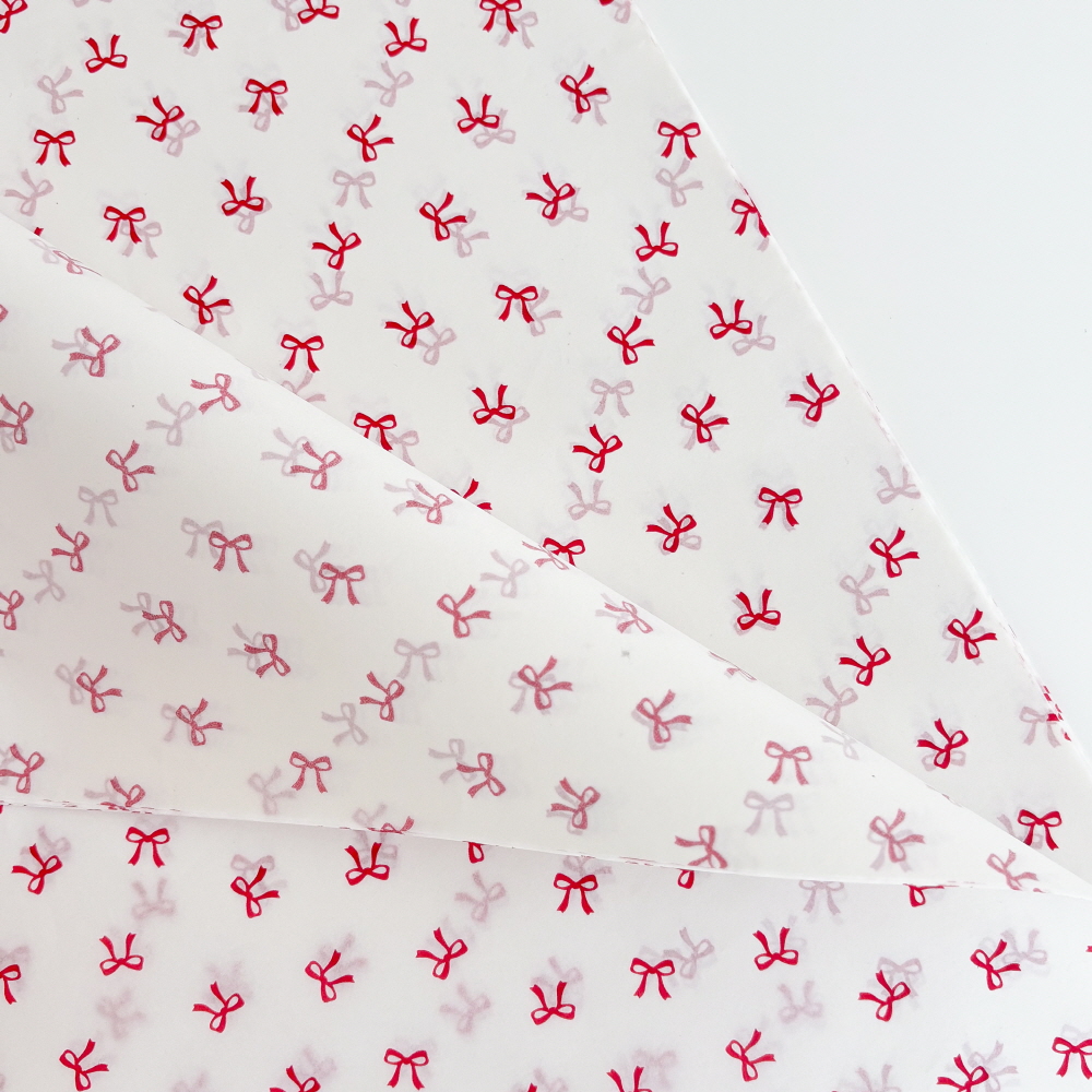 선물포장지 리본 디자인 색화지 2절 꽃포장지 20P세트 - 상세 이미지 2