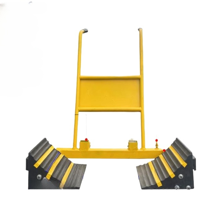 차량용 고임목 받침 이동식 밀림방지 밀대형 바퀴달린 중장비 주유소 좌우 화물차 대형차 - 상품 이미지