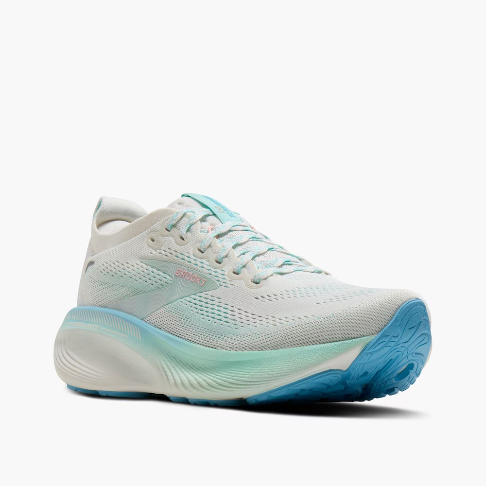 브룩스 Adrenaline GTS 25 여성 런닝화 운동화 White/Sea/Aqua - 상세 이미지 2