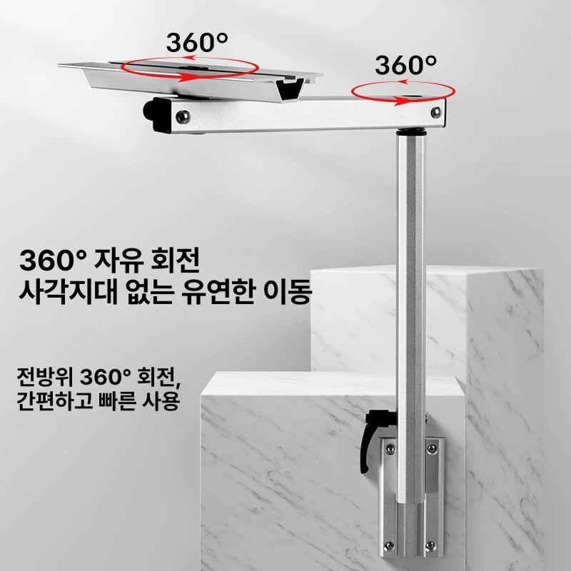 글램핑 테이블 접이식 회전 두꺼운타입 카라반 리프트 캠핑 캠핑용 프레임 분리형 회전테이블 - 상세 이미지 3