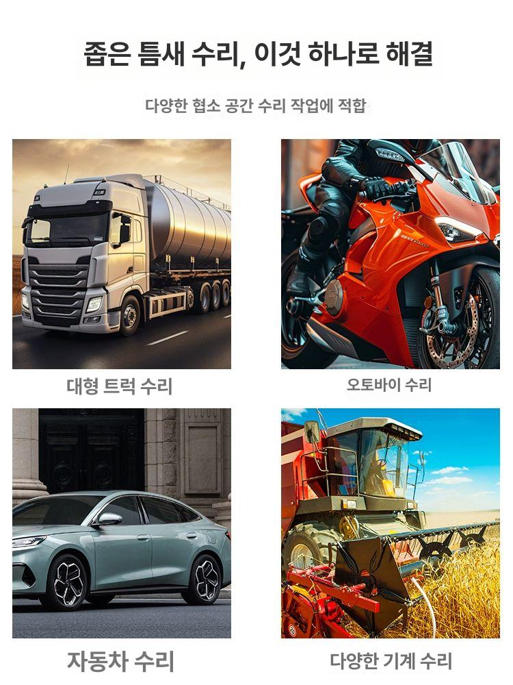 래칫 소켓렌치 연결봉 수공구 도구 헤드 렌치 소켓 산업용 인치 익스텐션 익스텐더 슬리브 - 상세 이미지 5