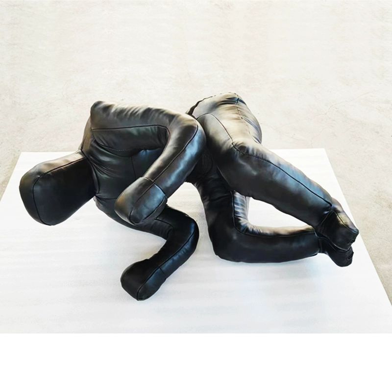 격투기 더미인형 주짓수 사람모양 유도 레슬링 훈련용 소방훈련 사람 마네킹 가죽 소방 - 상세 이미지 4