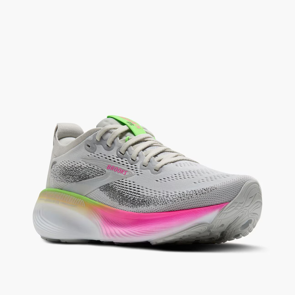 브룩스 Adrenaline GTS 25 여성 런닝화 운동화 Oyster/Pink/Green - 상세 이미지 2