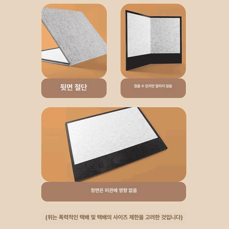 곰돌이 게시판 대형 벽장식 펠트 공부방 코르크보드 곰 보드판 모양 사진공부방 학원 환경판 - 상세 이미지 5