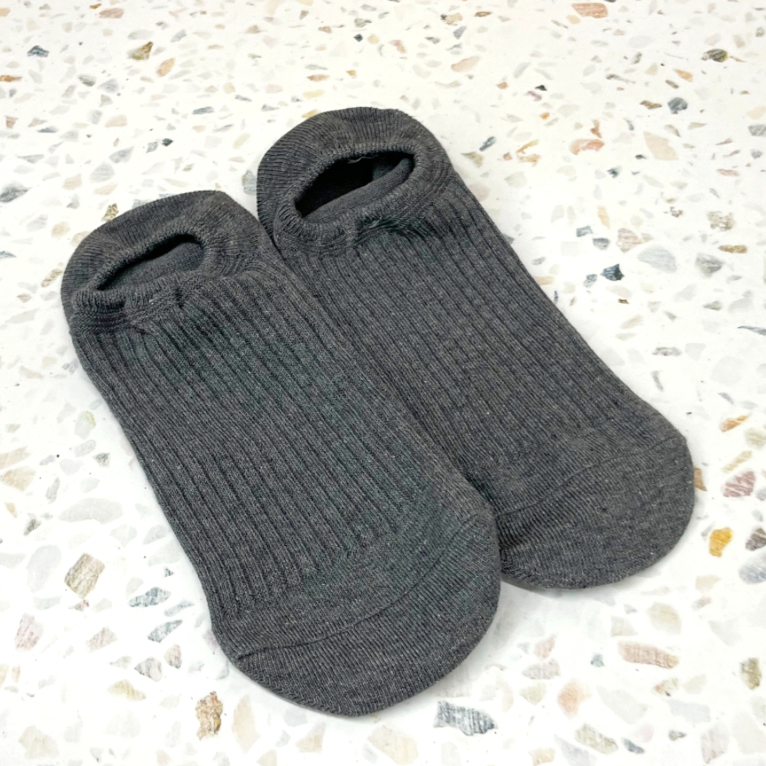 미끄럼방지스포츠용남성양말 흘러내림방지데일리용 차콜남성용발목양말 21.5cm 6.5cm - 상품 이미지