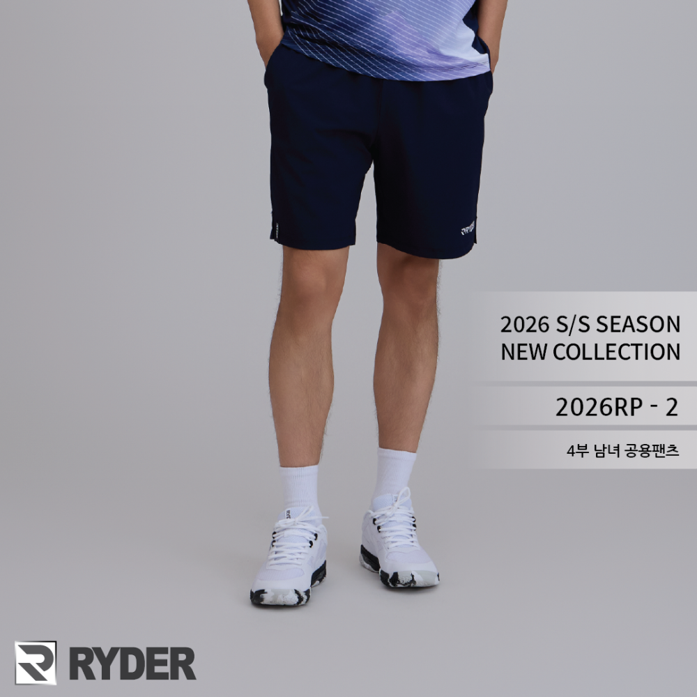 라이더 2026RP-2 반바지 배드민턴 피클볼 탁구 스쿼시 스포츠웨어 - 상세 이미지 2