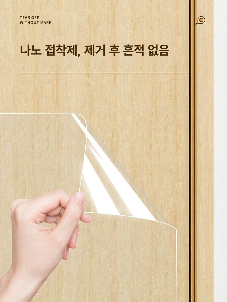 펫 도어 보호필름 프리미엄 문 투명 쇼파 표준 방지 고양이 우드 필름 보호 시트지 - 상세 이미지 2