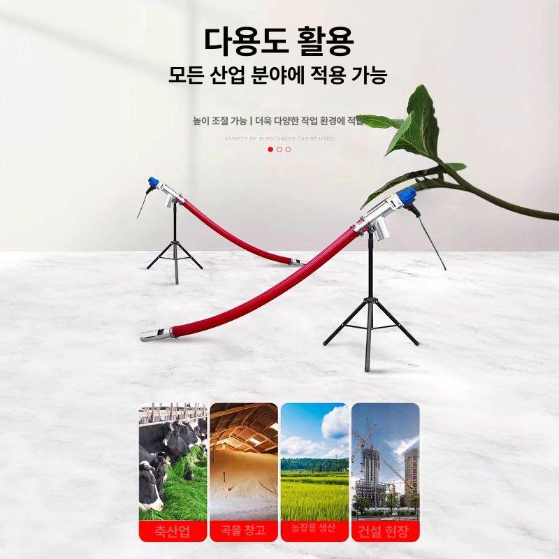 사료 이송기 스크류 내마모성 사료이송기 기계 옥수수 곡물 이양기 모터 순동전기 농기계 - 상세 이미지 5