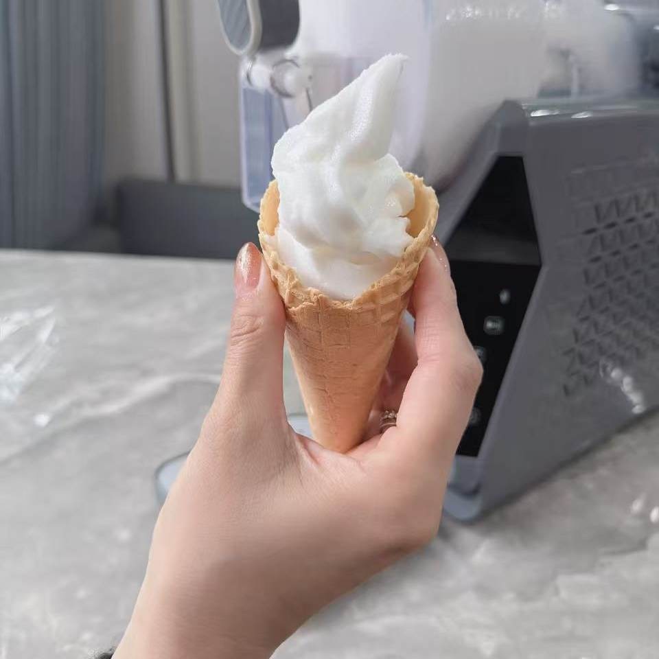 업소용 소프트 아이스크림 슬러시 샤베트 스무디 제조기 카페 식당 매장 다용도 소형 탁상형 - 상세 이미지 4