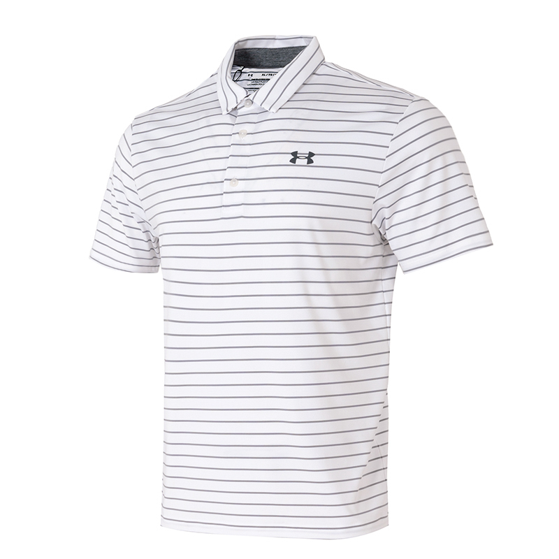 언더아머 UA Playoff Polo Tour Stripe 그레이