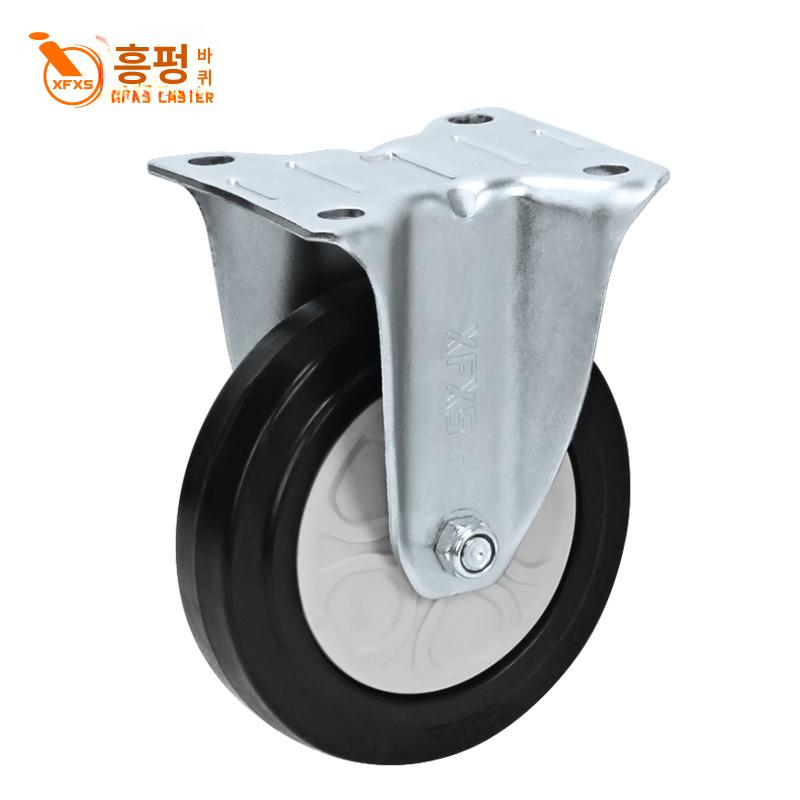 이동식 대차 카트 우레탄 핸드카트 저소음 손수레 산업용 고하중 구르마 운반 무소음 접이식 - 상세 이미지 3