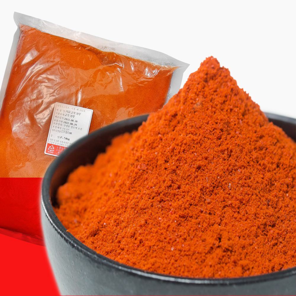 고운고춧가루 2.5kg 대용량 벌크 - 상품 이미지