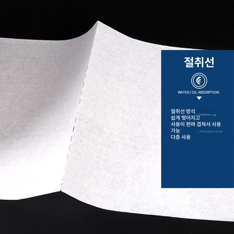 오일 부직포 흡수 산업용 바닥 시트 티슈 필터 청소 종이 먼지없는 롤 공업용 클린룸 - 상세 이미지 2