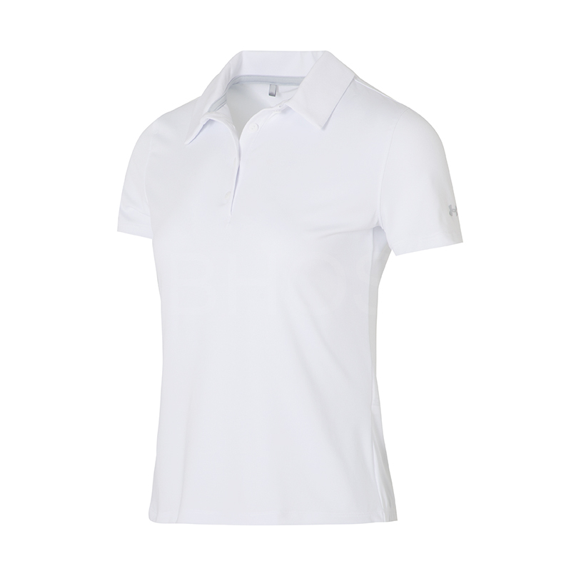언더아머 UA Playoff SS Polo 화이트 여성 폴