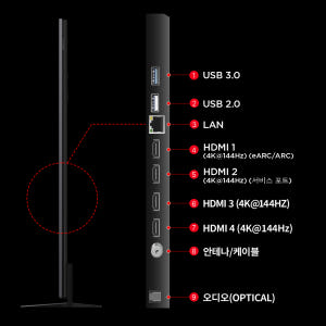 TCL 65C8L 프리미엄 4K SQD-Mini LED 구글 TV 상세 이미지 5