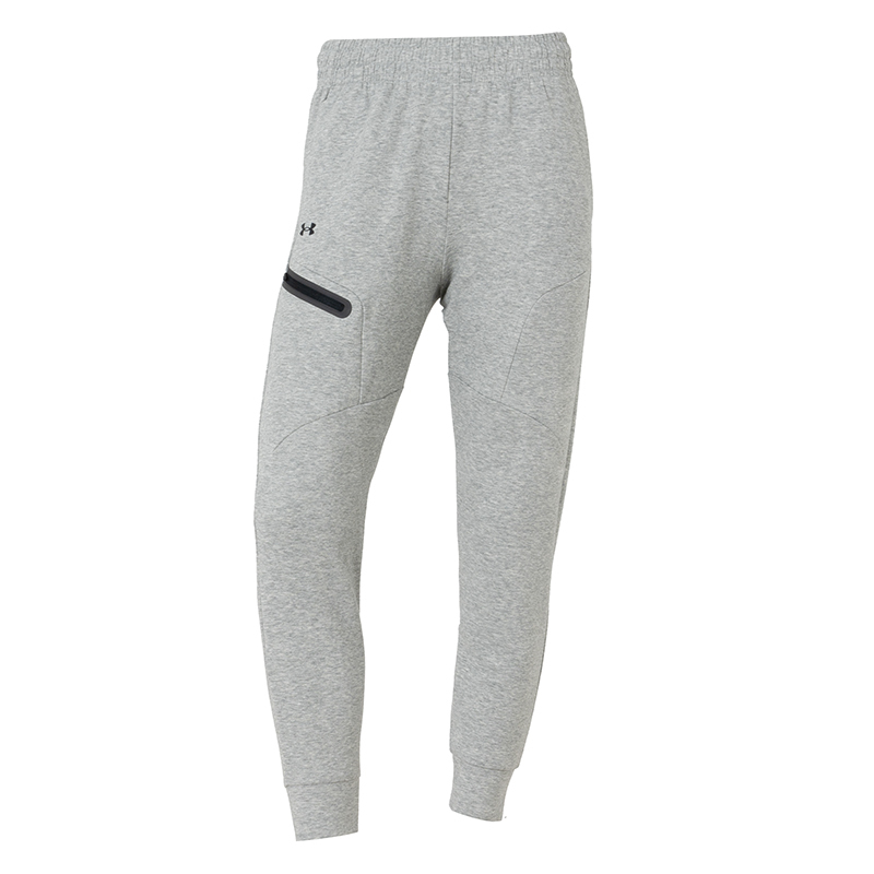 언더아머 Unstoppable Flc Jogger 모던 그레이