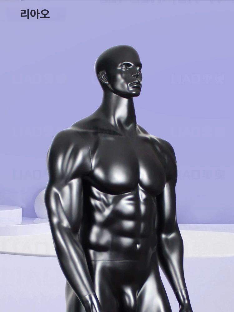 전신 마네킹 매장 촬영용 상반신 디피 촬영 진열용 스탠드 입체 여자 소품 스포츠 - 상세 이미지 5