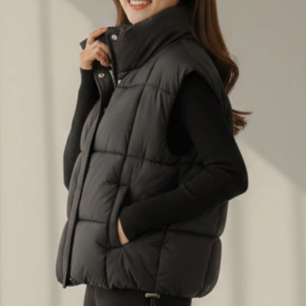 경량 패딩 베스트 HPC-1007884 - 브라운