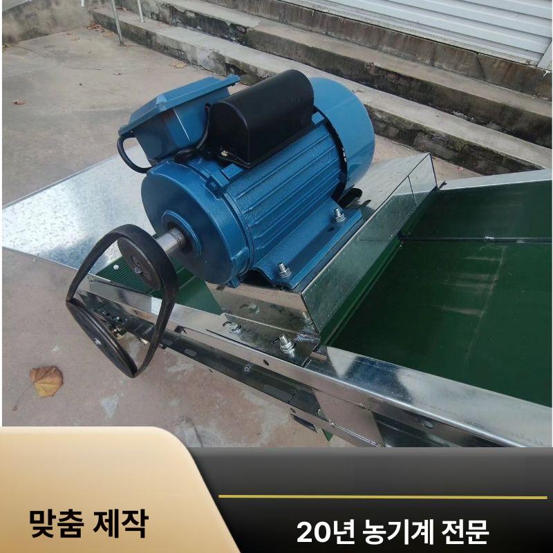 물류 컨베이어벨트 작업대 전동 벨트 경사 콘베어 접이식 컨베어 산업용 택배 이미지 6